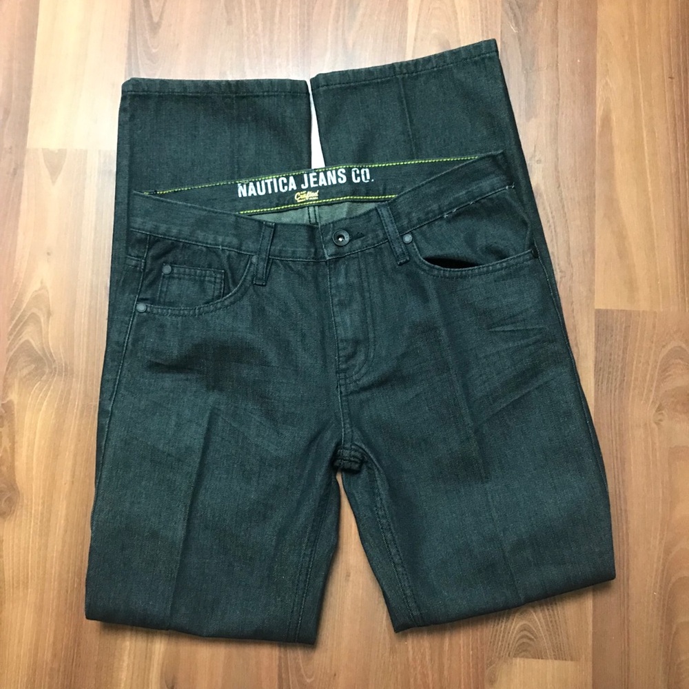Nautica Black Jeans. Size 14 - Picture 4 of 6
